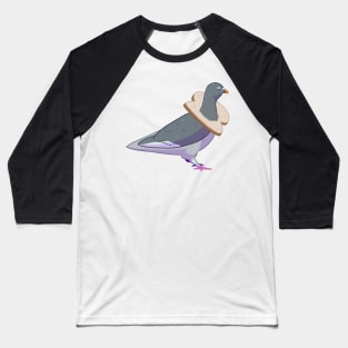 Bread Pigeon Baseball T-Shirt